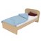 Παιδικό Κρεβάτι Ξύλινο Ημίδιπλο Για Στρώμα 110x200cm Alfa Set Tatoo