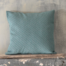 Product partial gallup petrolgray pillow 1