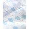 Σετ Βρεφικά Σεντόνια Κούνιας 120x160 Rythmos Cloudy Μπλε 100% Βαμβάκι