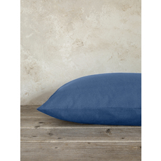 Product partial unicolors dark denim pillow