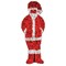Illuminated Led 3D Santa Claus 160x60cm 52181