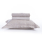 King Size Bed Sheets Set 4pcs 270x280 NEF-NEF Premium Collection Vital Beige 100% Pennie Sateen Cotton 210TC