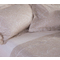 King Size Bed Sheets Set 4pcs 270x280 NEF-NEF Premium Collection Vital Beige 100% Pennie Sateen Cotton 210TC