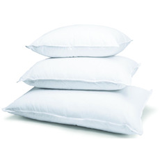 Product partial sel 60   pillows with hollow fiber siliconized filing
