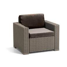 Product partial 80 california armchair brown