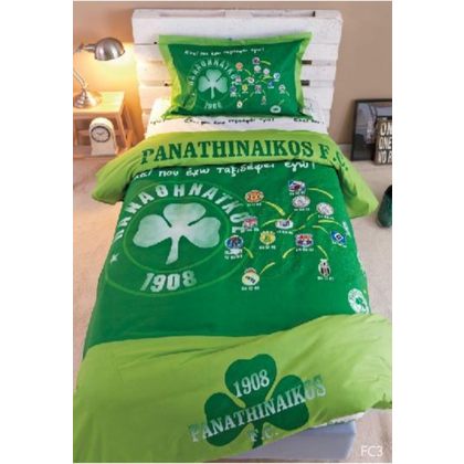 Blanket 240x250 Palamaiki Panathinaikos Collection Official Licensed FC3