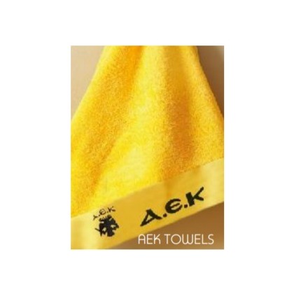 Πετσέτα Προσώπου 50x100 Palamaiki ΑΕΚ Collection Official Licensed AEK Towels​