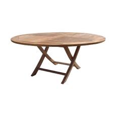 Product partial bliumi teak 5048g table rounded 800