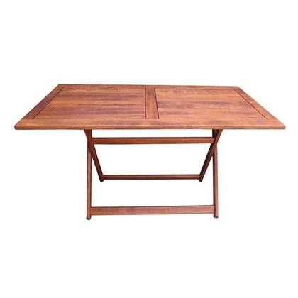 Τραπέζι Πτυσσόμενο Με Πλαίσιο Ορθογώνιο 120x75cm Οξιά Bliumi 5260G
