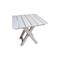 Folding Table 45x45x45cm Beech White Bliumi 5257G