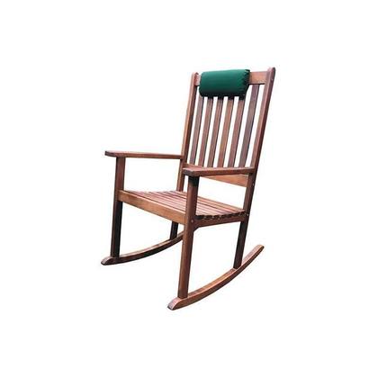 Rocking Chair with Pillow Merandi Wood Bliumi 5266G​