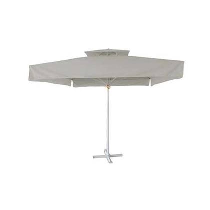 Square Umbrella for professional use Aluminium Ecru 3x3m Bliumi 5138G
