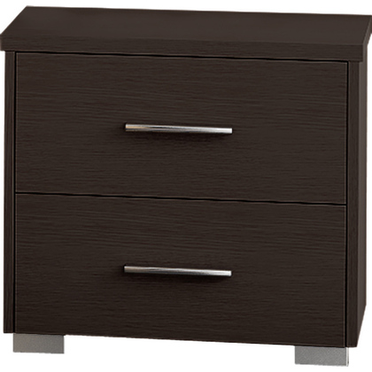 Bedside Table with Two Drawers 50x48x34cm Sarris Bross SB7