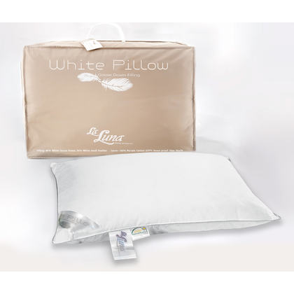 Pillow 50x70cm LaLuna The White Goose Down Pillow Soft