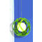 Φωτιστικό Οροφής Plexi-Glass Πράσινο 30x30x120cm Λαμπτήρα E27 Homelighting Nefeli 77-1543