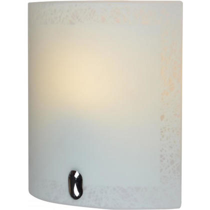 Embossed White Glass With Chrome Suspension Homelighting Seher 77-3649