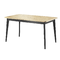 Τραπέζι Επεκτεινόμενο 140-180x76x80cm 41110-NR-ART Artisan+Μαύρο