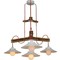 Metal/Wood Roof Lamp Homelighting Cahal 77-3159