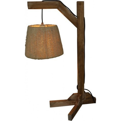 Metal/Wood Lamp Homelighting Silas 77-3132