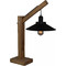 Metal/Wood Lamp Homelighting Michio 77-3139