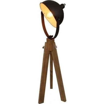 Metal/Wood Lamp Homelighting Tripoda 77-3093