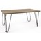 Wooden Table 180x90x75cm Alfa Set Triangle