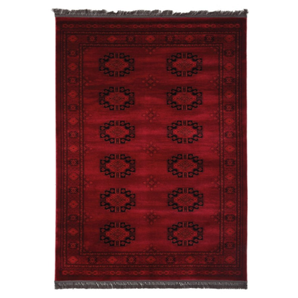 Κλασικό Χαλί 200x290 Royal Carpet Afgan 6871H D.RED