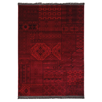 Κλασικό Χαλί 200x250 Royal Carpet Afgan 7675A D.RED