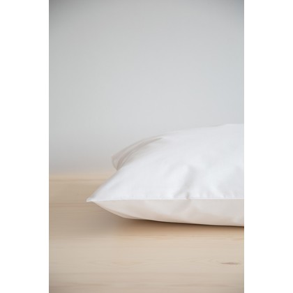 Pillowcases (2 pieces) 52x72cm NIMA Home Unicolors/ White