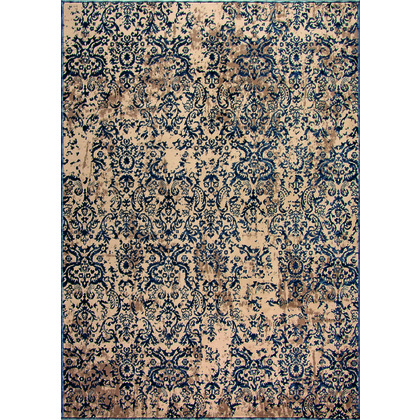 Carpet 200x250  MADI Nepal Collection 5896 Beige Navy