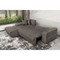 Sofia sofa bed with storage 222x150cm Taupe 