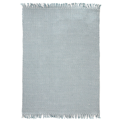 Χειροποίητο Καλοκαιρινό Χαλί 060x090cm Royal Carpet Duppis OD-2 White Blue
