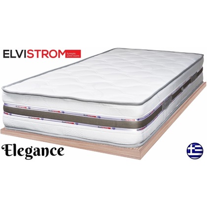 Στρώμα Ύπνου Ημίδιπλο Elegance  Elvistrom  130 x 200 (121-130 cm πλάτος)