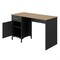 Manchester Desk 120x55cm Helvezia Oak/Black 