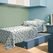 Kid's Bed Sheets 3pcs. Set 160x240cm SB Home Junior Collection​ Elvin/ Blue