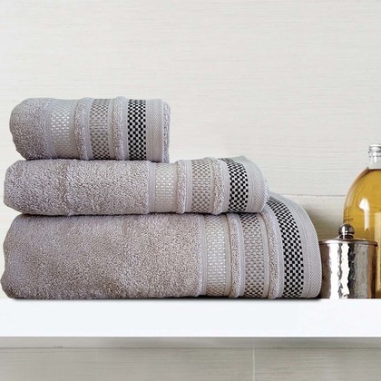 Bath Towel 70x140cm SB Home Valeria/ Silver