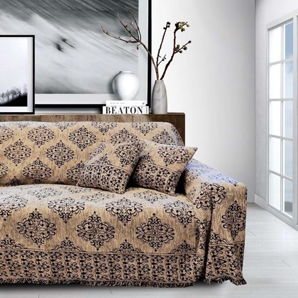 Decorative Pillowcase 40x40cm SB Home Livingroom Collection Verona/ Black​