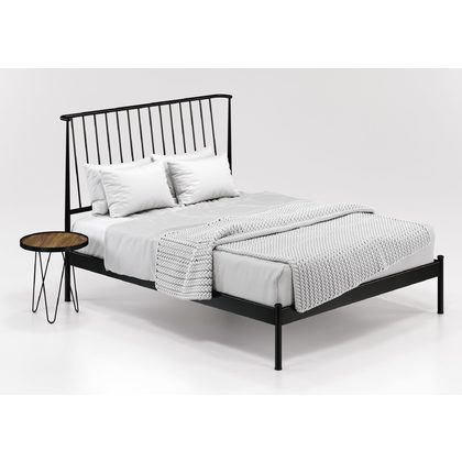 Metallic Bed 160x200cm Kouppas Milano Bed