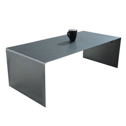 Metallic Coffee Table 100x45x35cm ZWW Iron Antique Black