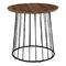 Round Coffee Table Metal/ Wood D.50x50cm ZWW Mikel