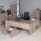 Office Desk 181x148x75cm Latte Fidelio Smith