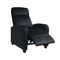 Armchair Relax Black Velure 68x86x99cm ZWW Porter