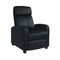 Πολυθρόνα Relax Μαύρο Velure 68x86x99cm ZWW Porter  Ε9781,1