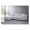 Left Facing Corner Sofa/ Fabric Ecru 283x173x94 H.82cm ZWW Warner