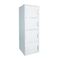 Storage Cabinet 42x30x106cm White ZWW Closet