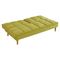 Καναπές/ Κρεβάτι Ύφασμα Lime Velure 178x88x80cm/ Κρεβάτι 178x106x40cm ZWW Norte Ε9926,2