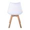 Chair PP White (assembled cushion) 49x56x82cm ΖWW Martin Stripe