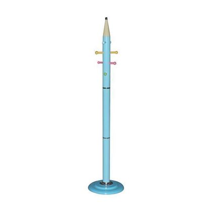 Καλόγερος Μέταλλο Βαφή Μπλε Φ.37x170cm ZWW Pencil ΕΜ193,1