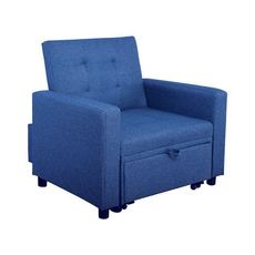 Product partial imola armchair blue