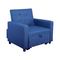 Πολυθρόνα / Κρεβάτι Ύφασμα Μπλε 100x102x92cm (Κρεβάτι 75x180x44cm) ZWW Imola Ε9921,14